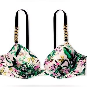 NWOT very sexy push up 34B paradise orchid